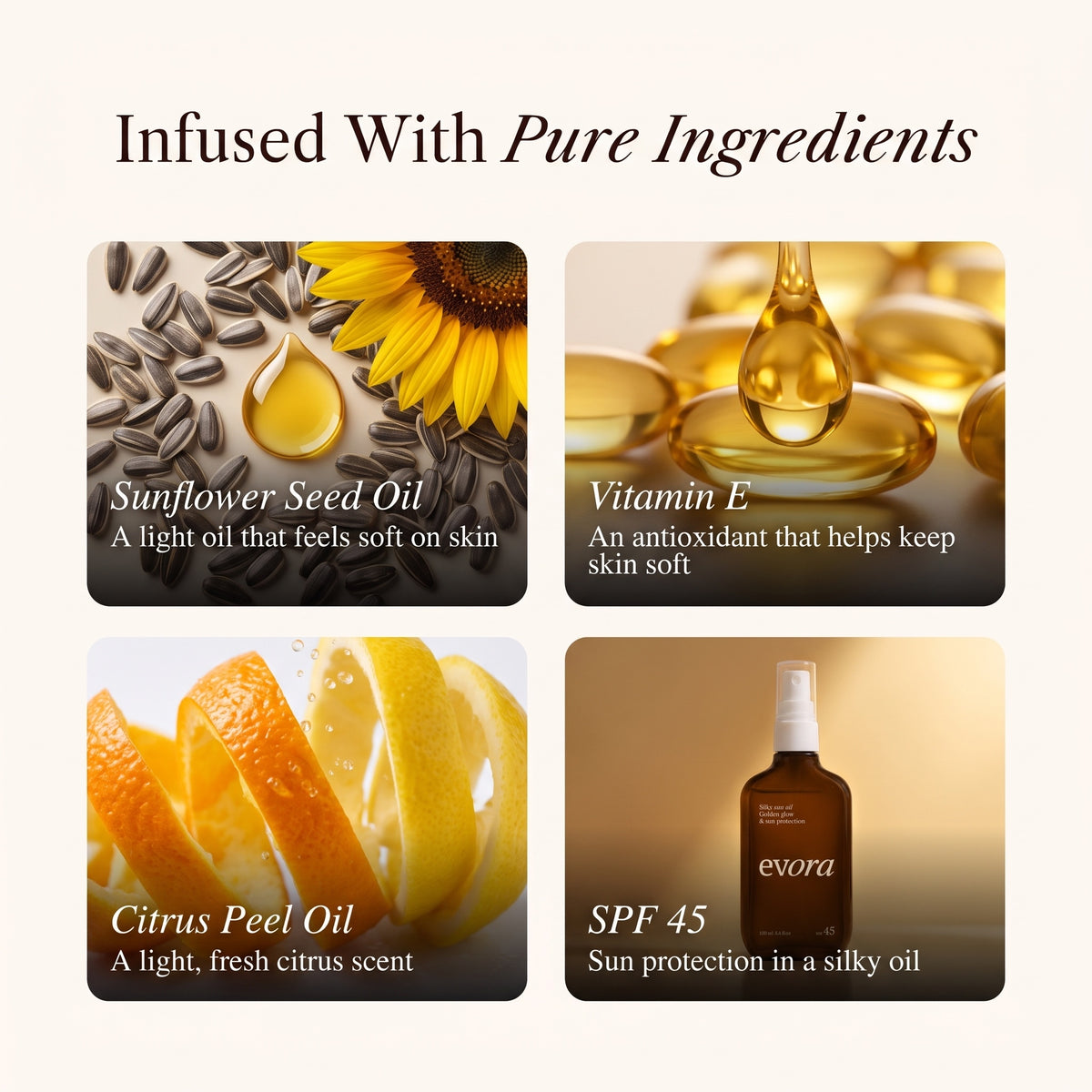 Silky Sun Oil ingredients